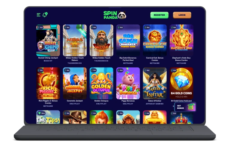 Spinpanda register